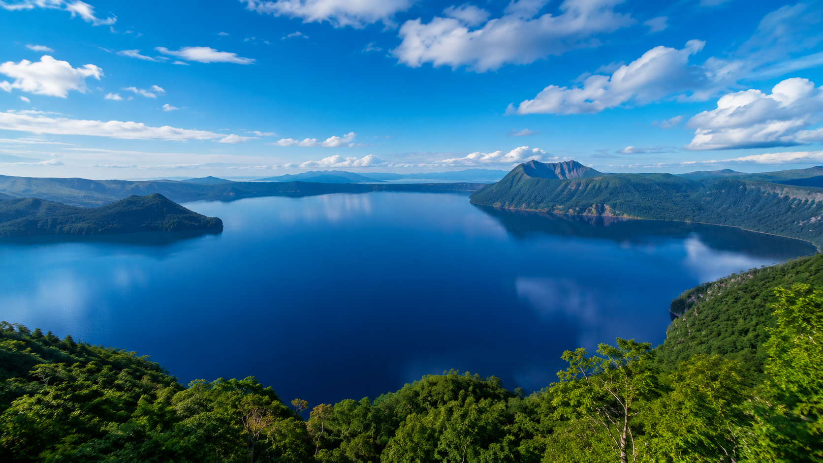 道東湖景與自然風景
