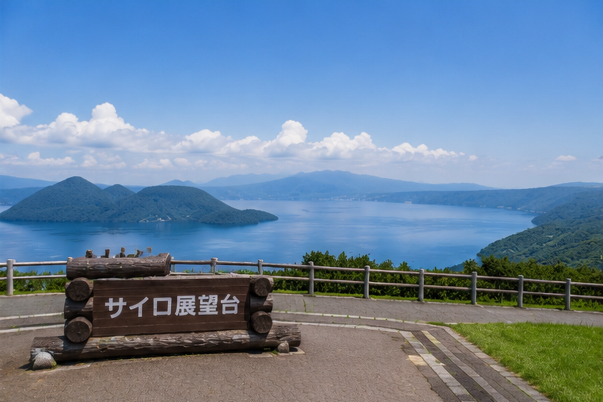 洞爺湖筒倉展望台
